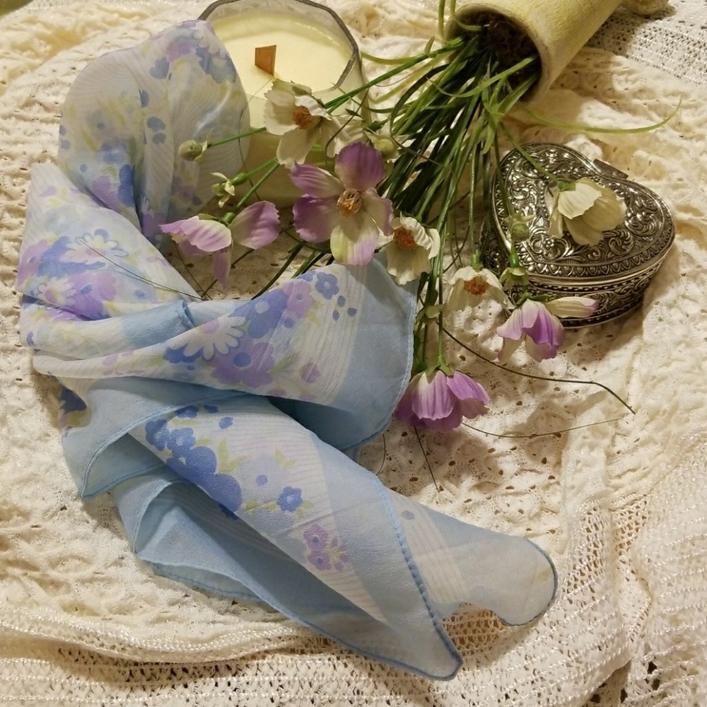 🔶️FINAL🔶️Glentex Retro Floral Scarf